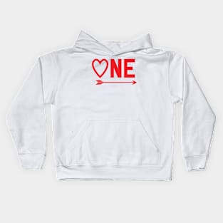 One Love (matching shirts) 1 Kids Hoodie